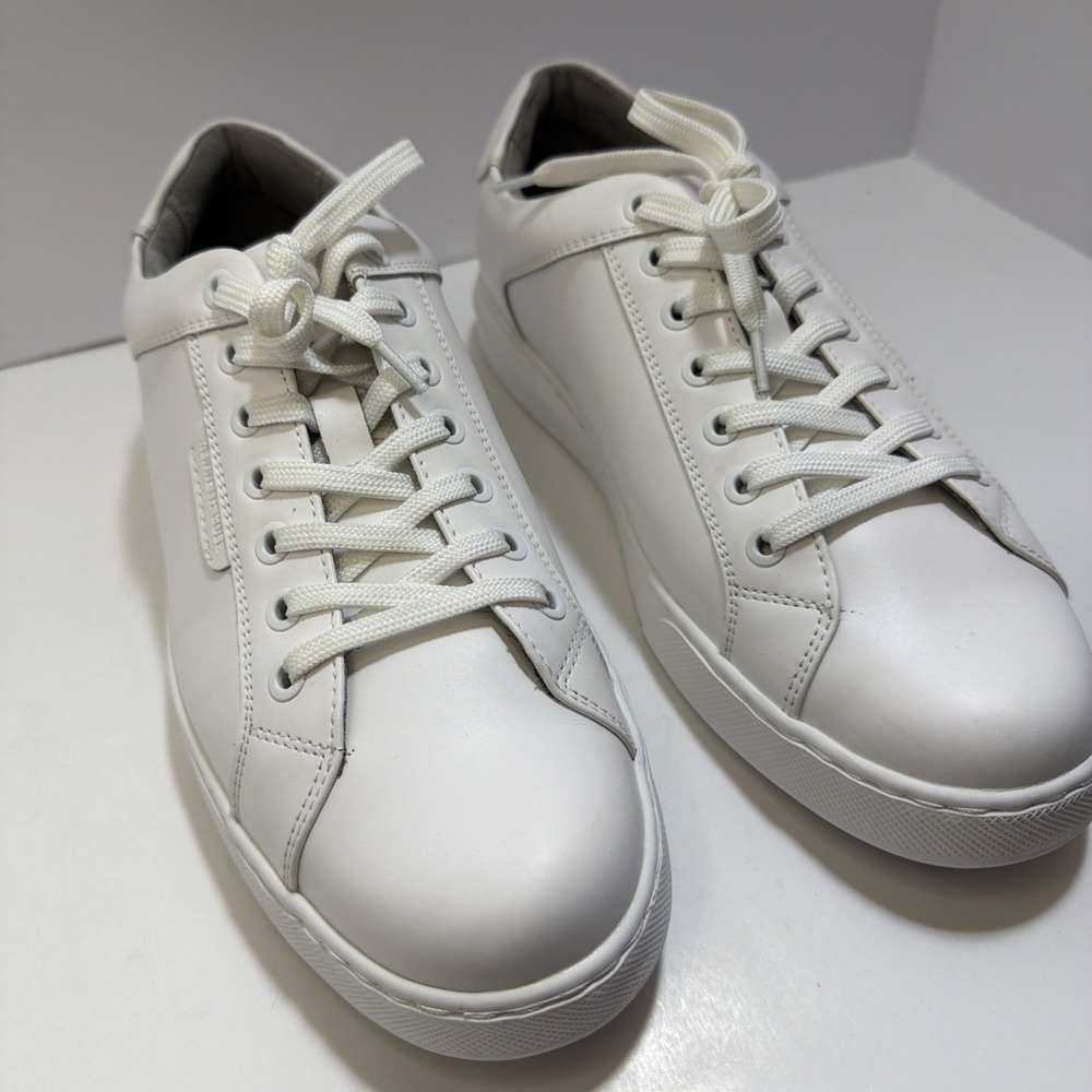 Men's Kenneth Cole New York Men's Liam Sneaker, White, Size 9.5 M US NEW